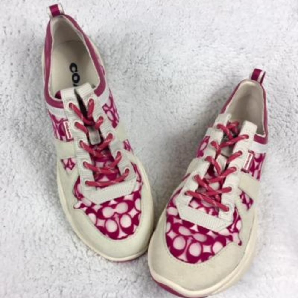 Coach Women City Sole Sig Mesh Runners - Picture 3 of 8